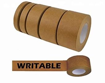 Fiber Reinforced Custom Printed Gummed Kraft Paper Packing Tape,Custom logo kraft reinforced paper brown tape bagease supplier