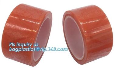 PET Silicone Heat-Resistant Insulating Tape For 3d Printer Laminated Glass Masking,Silicone for Powder Coating and Maski supplier