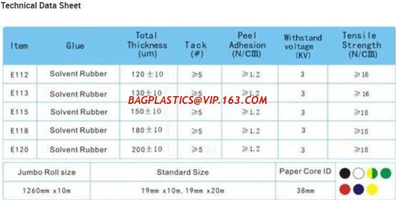 Strong Adhesive Pet Film Acrylic Double Sided Tape For Electronic Equipment,High Temperature Heat Resistant Tape Sublima supplier