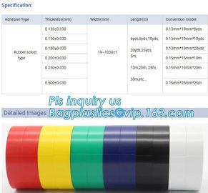 PVC Insulation tape,Electronic Double Sided Tape for various bonding,Sequence Tape Electronic Component Tape 6mm*3000m supplier