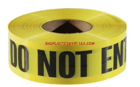 Caution Warning DANGER Tape Caution Tape Roll 3-Inch Non-Adhesive Sharp Red Color Warning Tape,Safety Caution PVC Materi supplier
