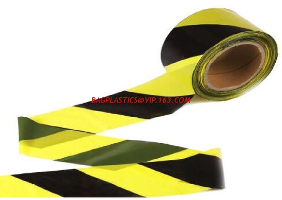 Caution Warning DANGER Tape Caution Tape Roll 3-Inch Non-Adhesive Sharp Red Color Warning Tape,Safety Caution PVC Materi supplier