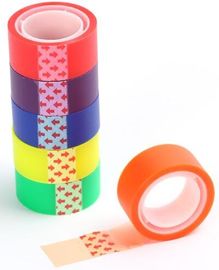 printed stationery bopp printed packing tape for decoration,Stationery BOPP adhesive Tape Office Tape with SGS Certifica supplier