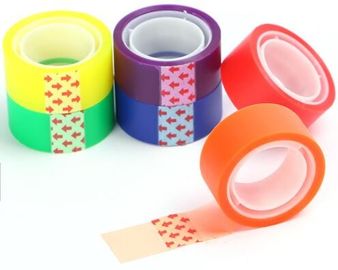 printed stationery bopp printed packing tape for decoration,Stationery BOPP adhesive Tape Office Tape with SGS Certifica supplier