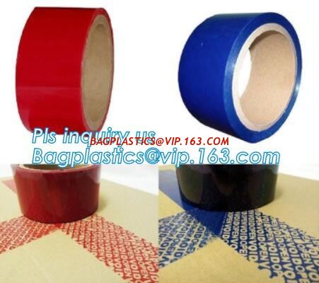 transfer high residue tamper evident security void tape，Anti Tamper Proof Evident Security Warranty Void Tape bagease supplier