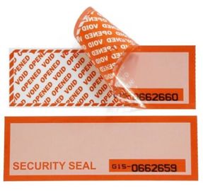 VOID material warranty void non removable labels,tamper evident honeycomb holographic warranty OPEN void security label, supplier