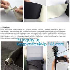 Black Pro Gaff Matte Cloth Gaffers Tape for Entertainment Industry,air condit duct tape gaffer tape,gaffer tape measurin supplier