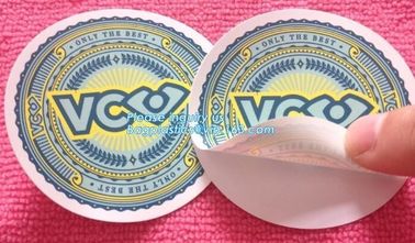 Self Adhesive Small Size Vinyl Matte Sticker Roll Custom Organic Serum Private Label Printing,Die Cut Vinyl Stickers Pri supplier