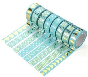 High Quality Printable Customize Patterns Acrylic Decorative Waterproof Adhesive Washi Tape In small Roll BAGEASE BAGPLA supplier