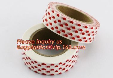 HAPPY VALENTINE'S DAY SERIES WASHI TAPE,Dia3.7cm Animal Flower Whale Washi Tape Diary Photo Album Decorative Tape DIY Pa supplier