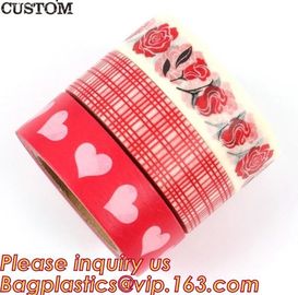 HAPPY VALENTINE'S DAY SERIES WASHI TAPE,Dia3.7cm Animal Flower Whale Washi Tape Diary Photo Album Decorative Tape DIY Pa supplier