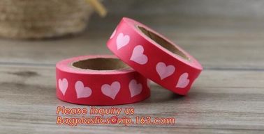 HAPPY VALENTINE'S DAY SERIES WASHI TAPE,Dia3.7cm Animal Flower Whale Washi Tape Diary Photo Album Decorative Tape DIY Pa supplier