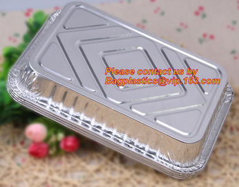 disposable roasting aluminum foil BBQ pan,Foil BBQ grill pan with hole Turkey pan Outdoor Barbecue roaster tray for food supplier