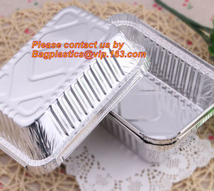 food container aluminum foil baking tray,lubricated foil containers aluminium foil tray manufacture for lunch food packi supplier