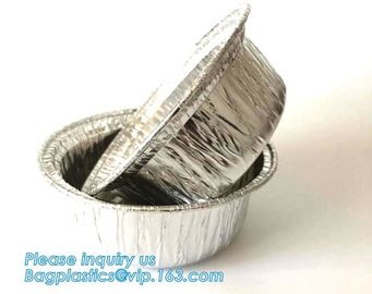 120 ml Round Food Aluminium Foil Container Disposable Food Containers,Aluminium Foil Food Containers Rectangle Aluminum supplier