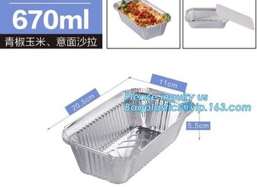 Disposable Square Aluminum Foil Bakery Cupcake Container/Bowl /Cup For Food Microwave Heating,bagese bagplastics package supplier