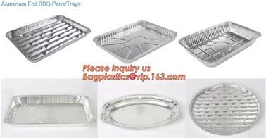 aluminum foil container / tray / lunch box for food packing,Takeaway oven safe fast food take out disposable aluminum fo supplier