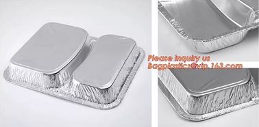 Plane Aluminium Foil Food Container Airline Aluminum Foil Container For Airline,Lunch Box Aluminium Foil Container supplier