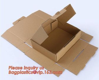 Kraft Pizza Paperboard Take Out Containers cheap pizza delivery box Packing Boxes,recyclable Pizza packaging boxes bagea supplier