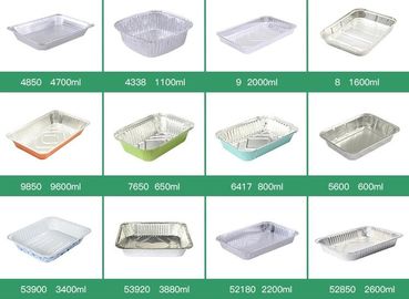 Microwave Disposable Aluminum Foil Pizza Baking Tray Pans container Sizes,pan box trays takeaway Container,kitchen and B supplier