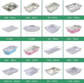 Microwave Disposable Aluminum Foil Pizza Baking Tray Pans container Sizes,pan box trays takeaway Container,kitchen and B supplier