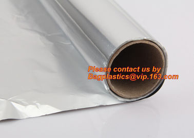 Adhesive aluminum foil tape jumbo roll / aluminum foil,8011 /8006 0.01mm - 0.025mm aluminium household foil rolls for pa supplier