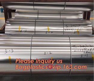 Aluminum foil jumbo roll 8011 for food packaging,10 micron 300 / 290 / 280mm 8011 alloy food grade household packaging a supplier