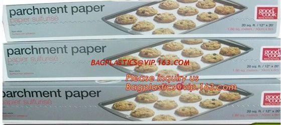 Food Wrapping Use Greaseproof Printed Baking Paper Parchment Paper for barbecue,40gsm Greaseproof Cooking Baking Parchme supplier