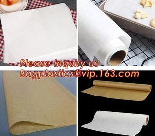 Household Silicone Coated or Uncoated Vegetable Parchment Baking Paper with Aluminum Foil Roll and sheet bagplastics pac supplier