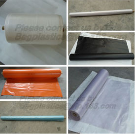 Customized Cling Pe Packing Material Cross Linked Construction Shrink Film,LDPE construction films for dam lining, fish supplier