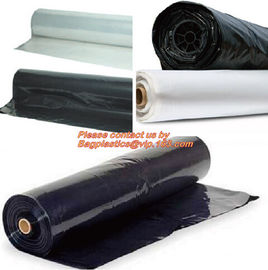 Carpet protectivDustless Warehouse PE Protection Films for Dust Control,Plastic sheet builders film black color 2mx100m, supplier