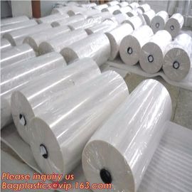 Polyolefin POF Heat Shrink Wrap Film,Pre-perforated film,POF clear heat shrink plastic protective roll film,PE Shrink Fi supplier