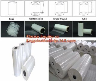 PE Shrink Film White 4m x 50m 210um,Automatic POF Film Heat Shrink Wrap,Food Grade POF shrinkable label Shrink Film pack supplier