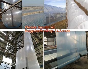 Agriculture PO film greenhouse clear plastic film,Greenhouse plastic HDPE printed film for bituminous Waterproof Membran supplier