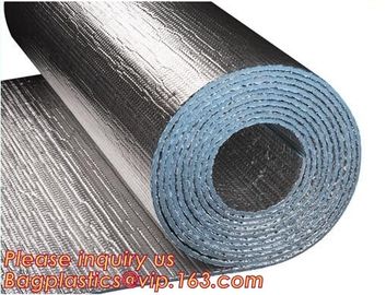 Aluminium multi-layer heat insulation,aluminum bubble heat insulation material,Thermal IXPE foam aluminum foil Heat insu supplier