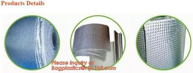 Aluminum Bubble Foil Heat Reflective Insulation Sheets for roof floor an dwall,epe Foam Insulation Material Sheet /Fire supplier