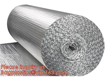 Roof/Floor/Wall Heat Insulation Aluminum Foil Bubble Material / Thermal Insulation,Bubble Aluminum Foil Building Insulat supplier