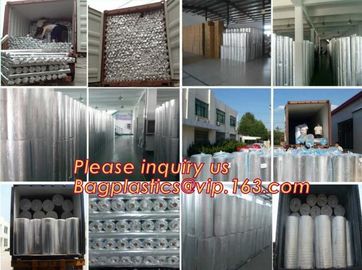 Aluminium laminated foil woven cloth vapor barrier lowes thermal insulation,foil fiberglass cloth,roof sarking,EPE,XPE supplier