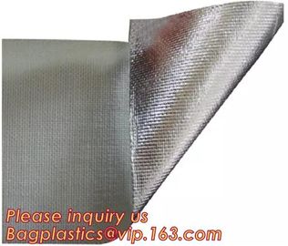 Aluminium laminated foil woven cloth vapor barrier lowes thermal insulation,foil fiberglass cloth,roof sarking,EPE,XPE supplier