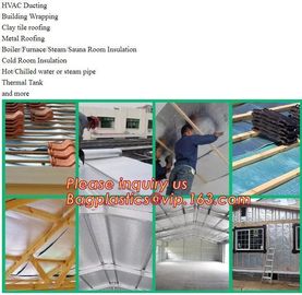 HVAC Ducting,building wrapping, clay tile roofing,metal roofing,cold room insulation,thermal tank,chilled water or steam supplier