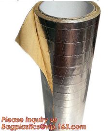 Foil crim kraft insulation,Alu foil FSK insulation, FOIL scrim kraft facing, reflective aluminium foil insulation,bonded supplier