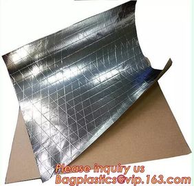 Foil crim kraft insulation,Alu foil FSK insulation, FOIL scrim kraft facing, reflective aluminium foil insulation,bonded supplier