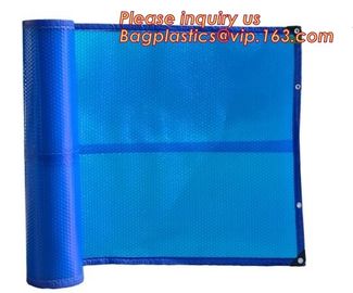 Customized PE Bubble Solar Pool Cover Insulated Swimming Pool Cover Film,USA Europe Popular Swimming Solar Bubble Pool C supplier