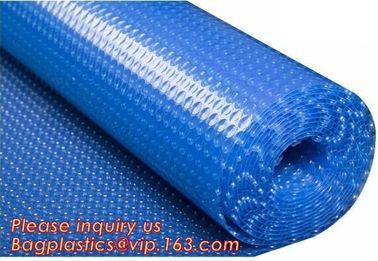 Customized PE Bubble Solar Pool Cover Insulated Swimming Pool Cover Film,USA Europe Popular Swimming Solar Bubble Pool C supplier