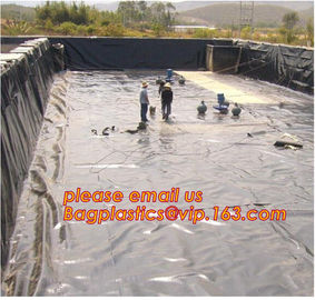 0.8mm pond liner hdpe fish pond geomembrane,Composite Geomembrane for fishing pond,Polyester Needle Punched Nonwoven Geo supplier