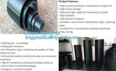 400mm sn4 sn8 hdpe culvert pipe,SN6 400mm wall corrugated PE drainage pipe dwc hdpe plastic culvert pipe prices BAGEASE supplier