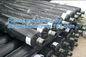 Perforated silver black mulch film for crop production,vegetable garden black / gray perforated mulch layer plastic mulc supplier