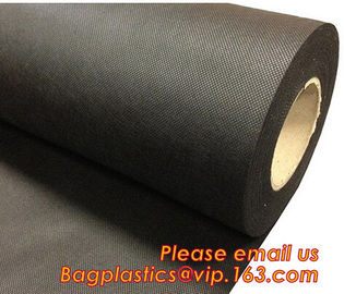 weed control mat ,ground cover,silt fence selvedge, pp woven fabric roll low price ,black color,chinese wholesale manufa supplier