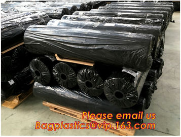 weed control mat ,ground cover,silt fence selvedge, pp woven fabric roll low price ,black color,chinese wholesale manufa supplier