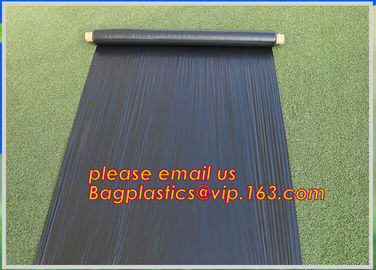 Silver Black Perforated Plastic Mulch Film with Punch Hole,biodegradable perforated plastic mulch film,Perforated plasti supplier